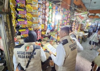 Cegah Spekulan dan Jaga Stabilitas Harga, Satgas Pangan Polda Kalsel Sisir Pasar Kuripan