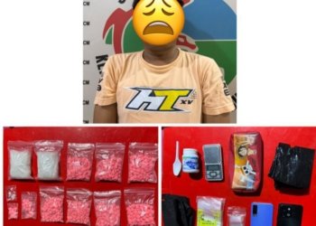 Simpan 2 Ons Sabu, Seorang Bandar Narkoba di Ciduk Polres Tanah Bumbu
