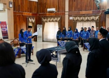 Bupati Kabupaten Banjar Lantik 64 Kepala Sekolah: Tegaskan Peran Strategis dalam Bangun Generasi Muda