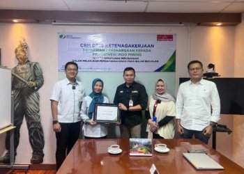 PT. Thriveni Raih Penghargaan dari BPJS Ketenagakerjaan atas Kepatuhan Bayar Iuran Tepat Waktu