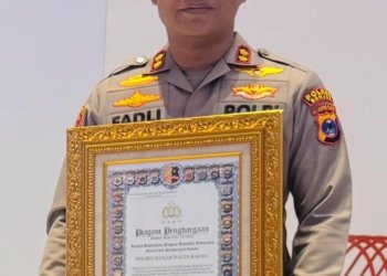 Polres Banjar Sabet Penghargaan Pelayanan Prima, Kapolres Terima Langsung dari Kapolri