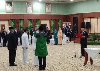 Lisa-Wartono Resmi Dilantik, Gubernur Kalsel: Pimpin Kota Dengan Hati dan Amanah