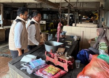 Satgas Pangan Reskrimsus Polda Kalsel Gelar Pengecekan Harga Kebutuhan Pokok di Sentra Antasari Banjarmasin
