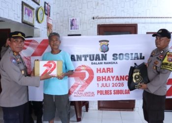 Peringati Hari Bhayangkara ke-79, Polres Sibolga Kunjungi Purnawirawan dan Warakawuri: Wujud Nyata Kepedulian dan Cinta Keluarga Besar Polri