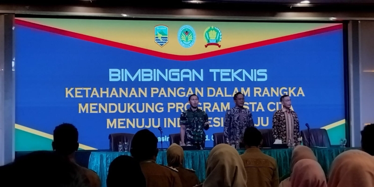 Ratusan Kades dan Perangkat Desa se-Kotabaru Ikuti Bimtek Ketahanan Pangan
