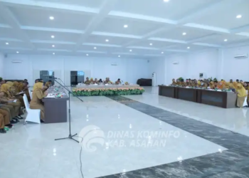 Bupati Asahan Tekankan Evaluasi Kinerja dan Sinergi Wilayah di Rakorpem Juni 2025
