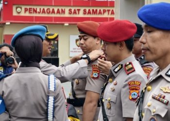 Kapolres Kotabaru Pimpin Sertijab, Sejumlah Pejabat Utama Berganti