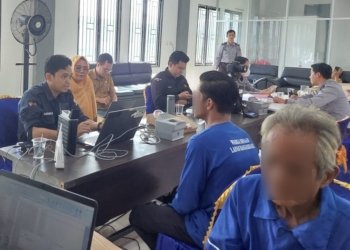 Pastikan Hak Kesehatan Warga Binaan, Disdukcapil Banjar Lakukan Verval NIK di Lapas Banjarbaru
