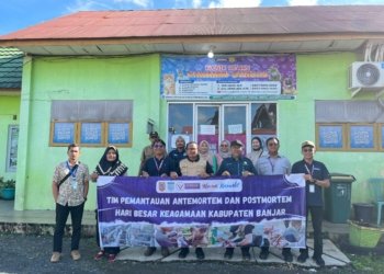 Daging Kurban Aman dan Sehat, Distan Banjar Terjunkan Tim Pemeriksa hingga ke RPH
