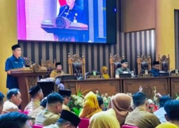DPRD Tanah Bumbu Gelar Rapat Paripurna Penyampaian Perubahan KUA PPAS 2025