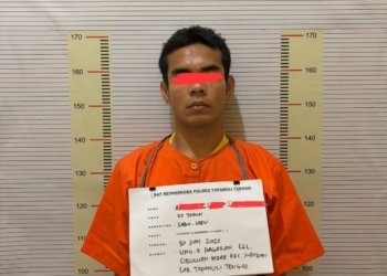 Gerebek Rumah di Cemara Asri, Polres Tapteng Tangkap Pengedar Sabu, Satu Buron!