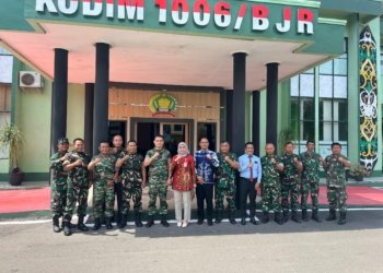 Baru Dilantik, Wali Kota Banjarbaru Lisa Halaby Tancap Gas Jalin Sinergi dengan TNI