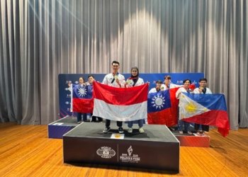 Mengharumkan Merah Putih di Amerika, Polwan Cantik Asal Banjar Sabet Dua Emas di Ajang Dunia