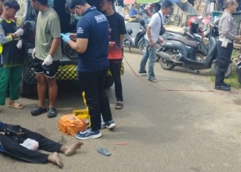 Seorang Pria Minta-minta Ditemukan Meninggal Dunia di Tengah Pasar Galuh Cempaka
