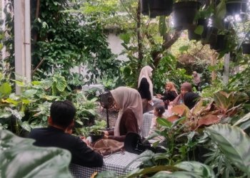 Hirarki Nursery & Kitchen, Surga Mini di Banjarbaru yang Padukan Kafe Tropis dan Kebun Hias