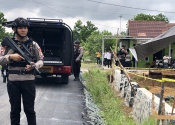 Heboh, Tukang Bangunan Temukan Benda Diduga Mortir Tertanam Satu Meter di Guntung Manggis Banjarbaru