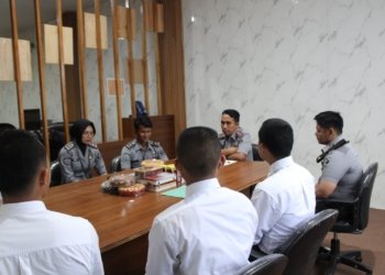 Kalapas Kelas III Batulicin Berikan Pengarahan Kepada 5 CPNS Baru