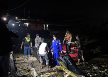 Mayat Pria Tak Dikenal Ditemukan Mengambang di Sungai Desa Api-api, Diduga Korban Tenggelam