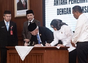 Jalin Nota Kesepakatan Dengan Kejati Kalsel, Muhidin: SKPD Jangan Sampai Terlena