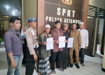 Polsek Astambul Fasilitasi Problem Solving Terkait Penyalahgunaan Uang Amal di Makam Datu Kelampaian