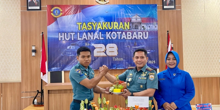 28 Tahun Mengabdi, Lanal Kotabaru Teguhkan Komitmen Jaga Laut Selatan