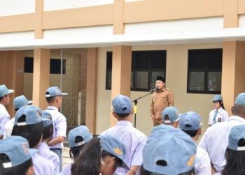 Wali Kota Sibolga Pimpin Upacara di Sekolah HKBP, Sampaikan Permintaan Maaf atas Insiden Kebakaran