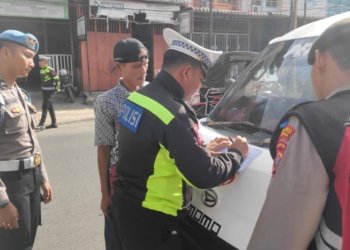 Operasi Patuh Toba 2025 di Sibolga: 24 Pelanggar Ditindak, Helm dan Knalpot Brong Jadi Fokus