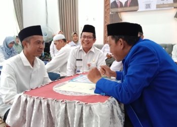 Belasan Pasangan Ikuti Program Nikah Massal di KUA Banjarbaru Selatan