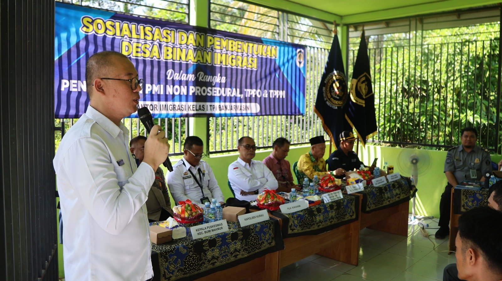 Imigrasi Banjarmasin Bentuk Desa Binaan untuk Cegah TPPO dan Penyelundupan Manusia