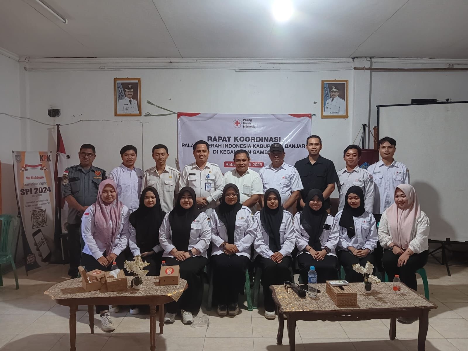 PMI Banjar Perkuat Peran Relawan Dengan Membentuk KSR di Kecamatan Gambut