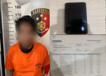 Diduga Tipu Toko Elektronik Dengan Bukti Transfer Palsu Hingga Puluhan Juta, Satu Pria Asal Pulau Laut Berhasil Di Amankan Polisi