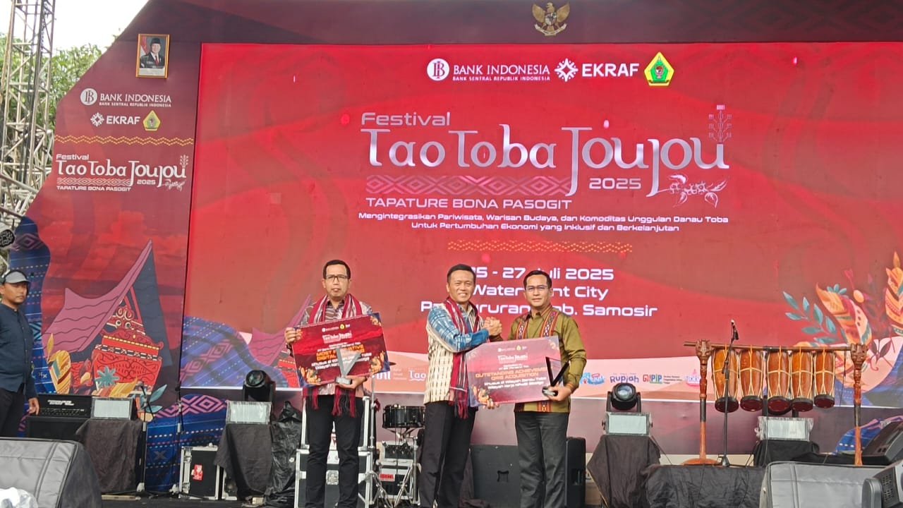 BI Sibolga Gelar Festival Tao Toba Jou Jou 2025, Angkat Pariwisata dan Komoditas Danau Toba