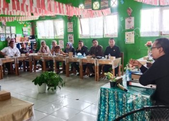 DPRD Banjarbaru Dorong Solusi Belajar Darurat di Aula SDN 2 Laura