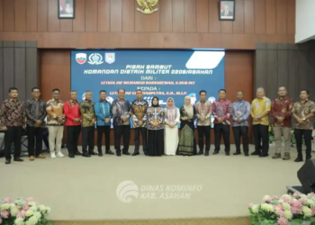 Tongkat Komando Berganti, Sinergi Asahan Makin Menggema: Letkol Basserewan Berpamitan, Letkol Edy Syahputra Bawa Misi “3B”
