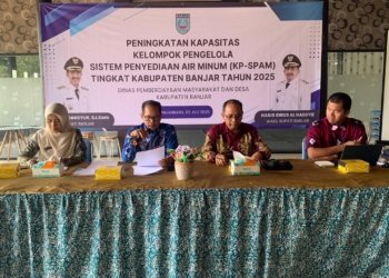 DPMD Banjar Dorong Desa Mandiri Air Bersih, 85 Peserta Ikuti Pelatihan KP-SPAM 2025
