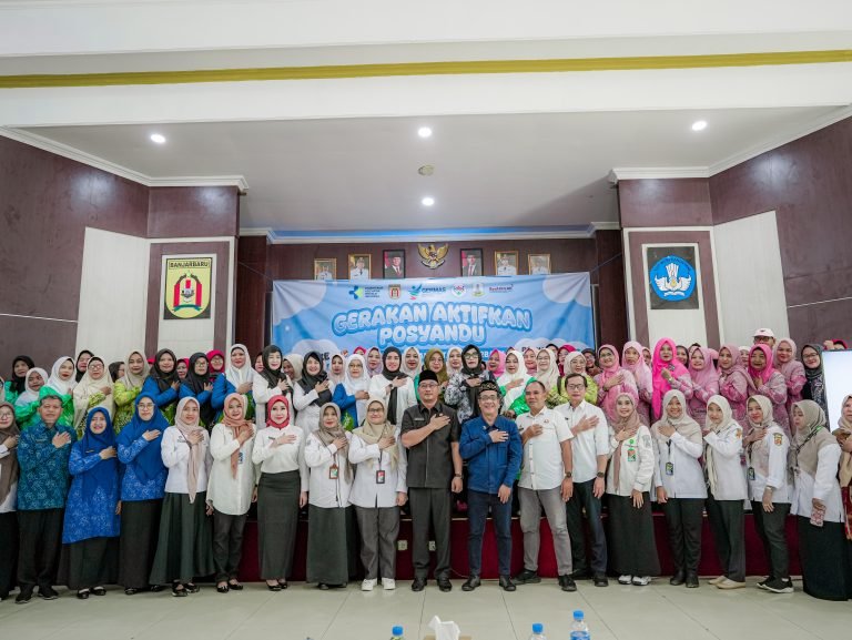 Gerakan Aktifkan Posyandu Kota Banjarbaru 2025 Resmi Diluncurkan