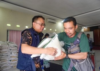 7.141 Warga Banjarbaru Terima Bantuan Beras dari Program Bantuan Pangan Nasional