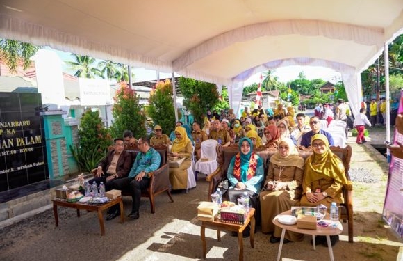 Kelurahan Palam Jadi Lokasi Penilaian Lomba PHBS Tingkat Provinsi, Wujud Nyata Gaya Hidup Sehat dari Rumah