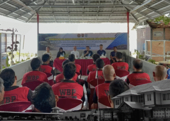 Lapas Narkotika Karang Intan Gandeng Dinas Ketahan Pangan Dan Perikanan Kabupaten Banjar Pelatihan Budidaya Ikan Haruan atau Gabus
