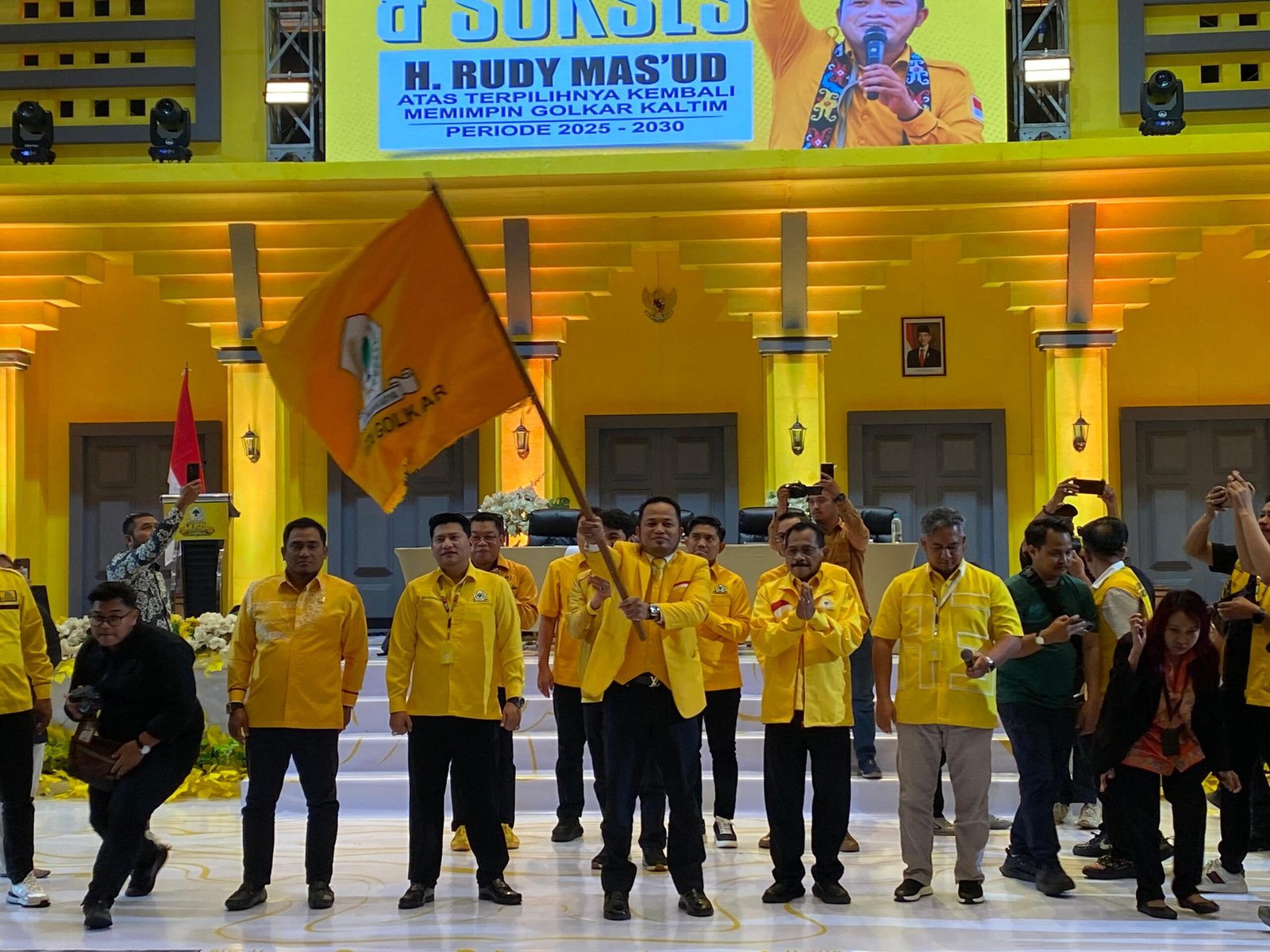 Kembali Nahkodai DPD Golkar Kaltim, Rudy Mas’ud Akan Fokus Pemenangan di 2029