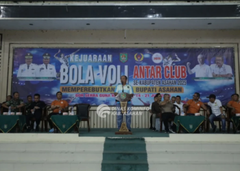 GOR Asahan Bergelora! BVC Bunut Sabet Piala Bupati di Final Voli Penuh Adrenalin