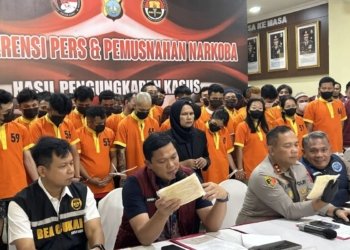 5,7 KG MDMB-4en-Pinaca Gagal Dikirim