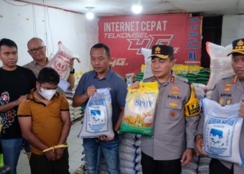 Distributor Pengoplos 9 Ton Beras Reject Jadi Tersangka