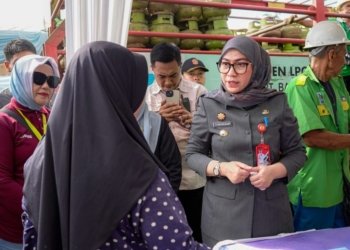 Gas LPG Langka, Pemko Banjarbaru Jual Harga Rp18.500 Lewat Pasar Murah