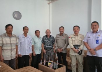 Tinjau Langsung Embung Pulau Sari dan Gunung Raja, DPW Tani Merdeka Kalsel Dorong Perbaikan Infrastruktur Air Pertanian