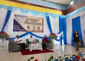 Bedah Buku Penulis Lokal, Dispersip Kotabaru Dorong Literasi Jadi Gaya Hidup Generasi Muda