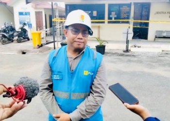 Petugas PLN Pastikan Kebakaran di Polres Banjarbaru Bukan Karena Korsleting Listrik