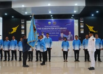PWI Kotabaru Periode 2025–2028 Resmi Dilantik, Fokus pada Profesionalisme dan Integrasi Digital