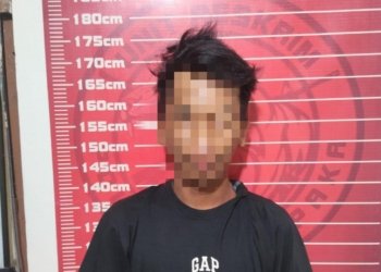 Kedapatan Bawa Sajam, MR Seorang Juru Parkir di Kalsel Expo 2025 Diamankan Kepolisian