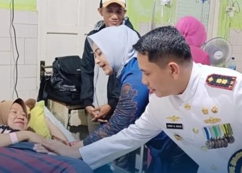 Anjangsana HUT RI ke-80: Pasien RSUD PJS Kotabaru Disemangati Forkopimda